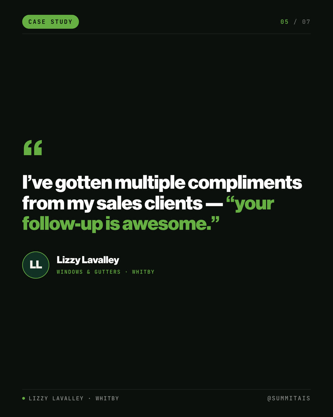 Lizzy case study slide 5 of 7