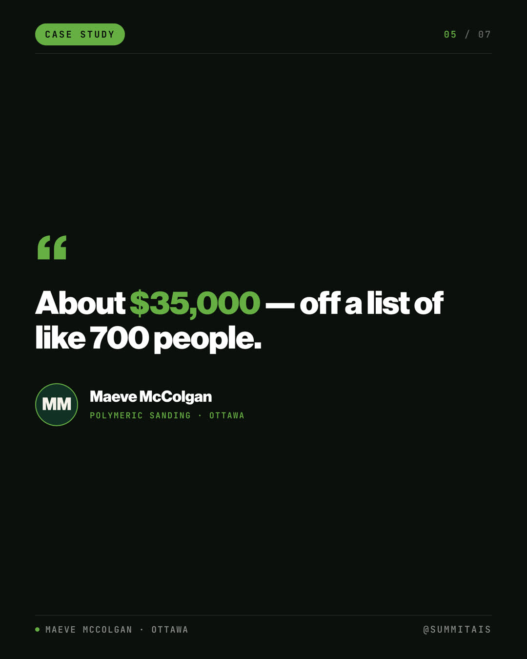 Maeve case study slide 5 of 7